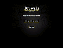 Tablet Screenshot of brewskibrewingco.com